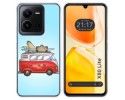 Funda Silicona para Vivo X80 Lite 5G diseño Furgoneta Dibujos