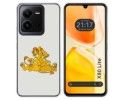 Funda Silicona para Vivo X80 Lite 5G diseño Leones Dibujos
