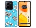 Funda Silicona para Vivo X80 Lite 5G diseño Mariposas Dibujos