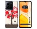 Funda Silicona para Vivo X80 Lite 5G diseño Pajaritos Dibujos