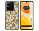 Funda Silicona para Vivo X80 Lite 5G diseño Sand Camuflaje Dibujos