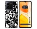 Funda Silicona para Vivo X80 Lite 5G diseño Snow Camuflaje Dibujos