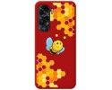 Funda Silicona Líquida Roja para Huawei Honor 90 5G diseño Abeja Dibujos