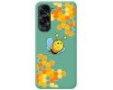 Funda Silicona Líquida Verde para Huawei Honor 90 5G diseño Abeja Dibujos