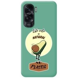 Funda Silicona Líquida Verde para Huawei Honor 90 5G diseño Culo Natural Dibujos