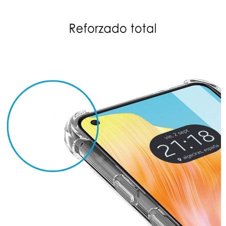 Funda Silicona Antigolpes Transparente para Oppo A78 4G