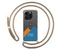 Personaliza tu Funda Colgante Transparente para Iphone 15 Pro (6.1) con Cordon Camel Dibujo Personalizada