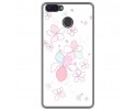 Funda Gel Tpu para Cubot H3 Diseño Flores Minimal Dibujos