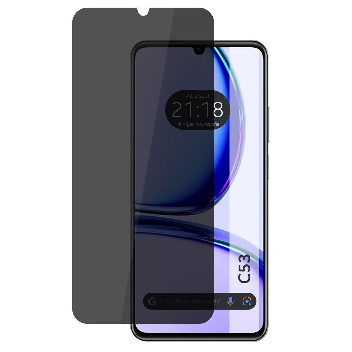 Protector Pantalla Hidrogel Privacidad Antiespías para Realme C53