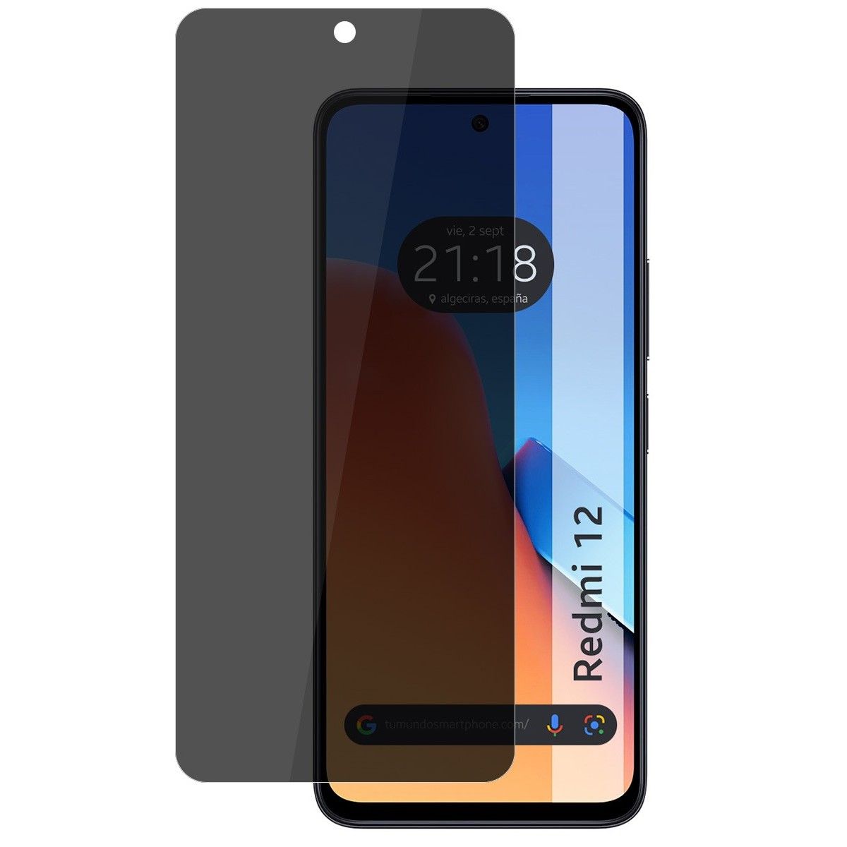 Protector Pantalla Hidrogel Privacidad Antiespías para Xiaomi Redmi 12