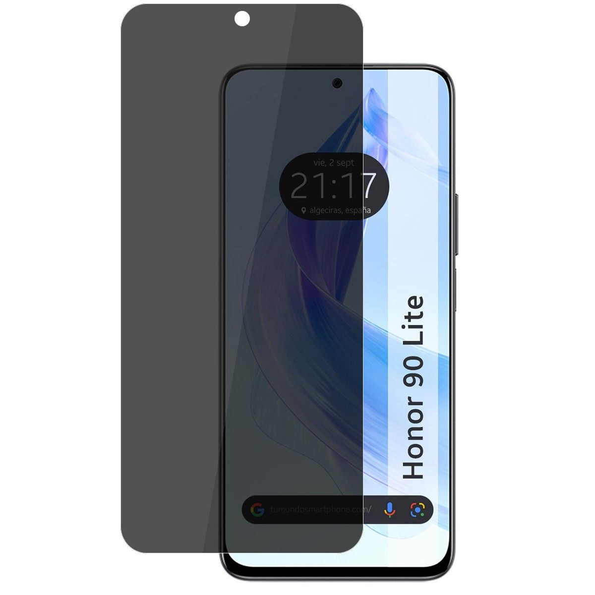 Protector Pantalla Hidrogel Privacidad Antiespías para Huawei Honor 90 lite 5G
