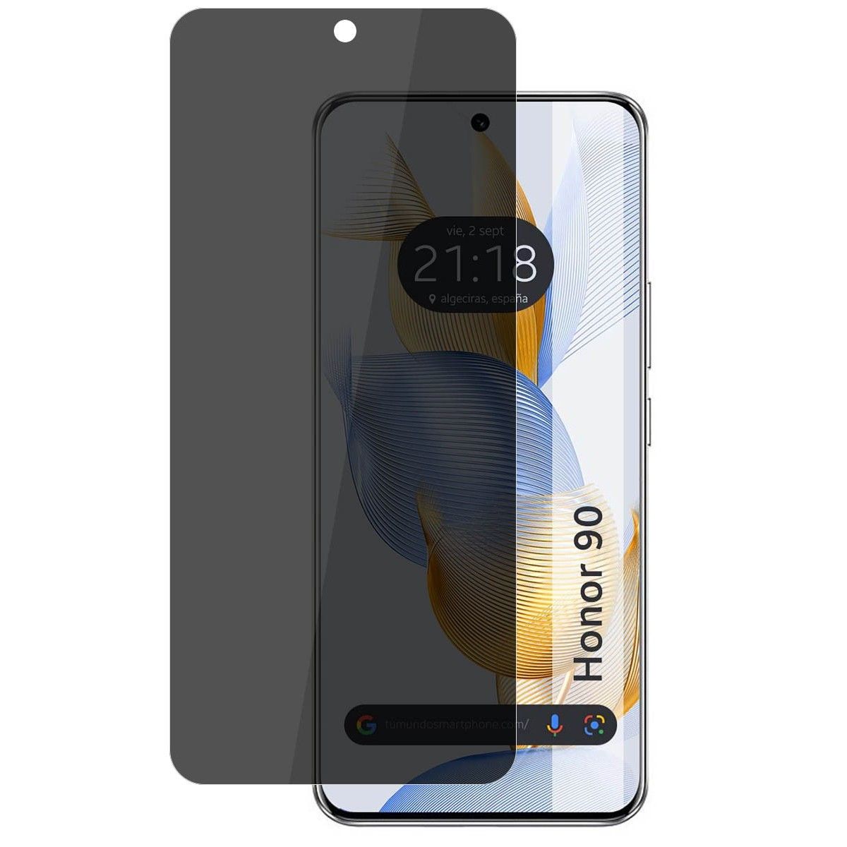 Protector Pantalla Hidrogel Privacidad Antiespías para Huawei Honor 90 5G