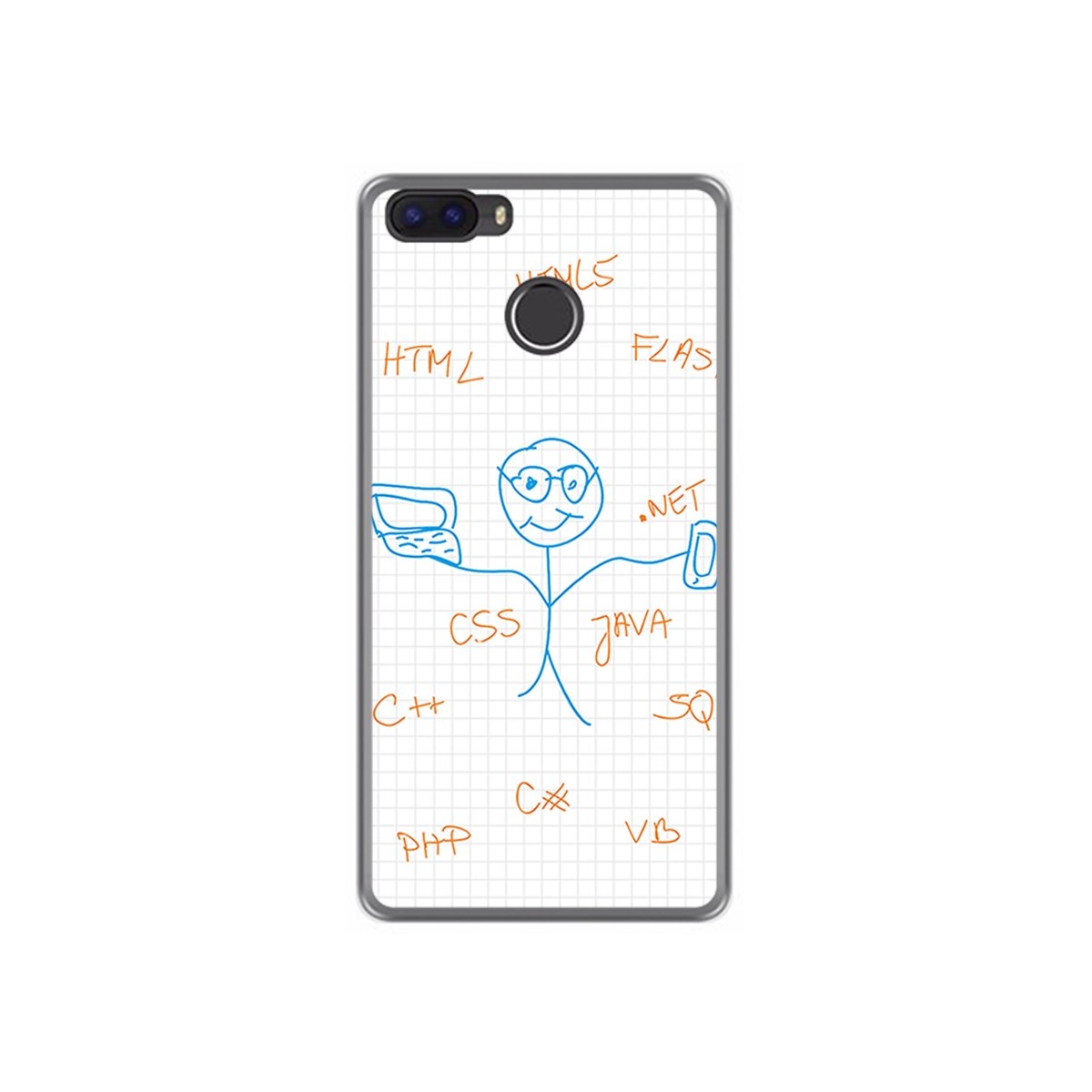 Funda Gel Tpu para Cubot H3 Diseño Informatico Dibujos