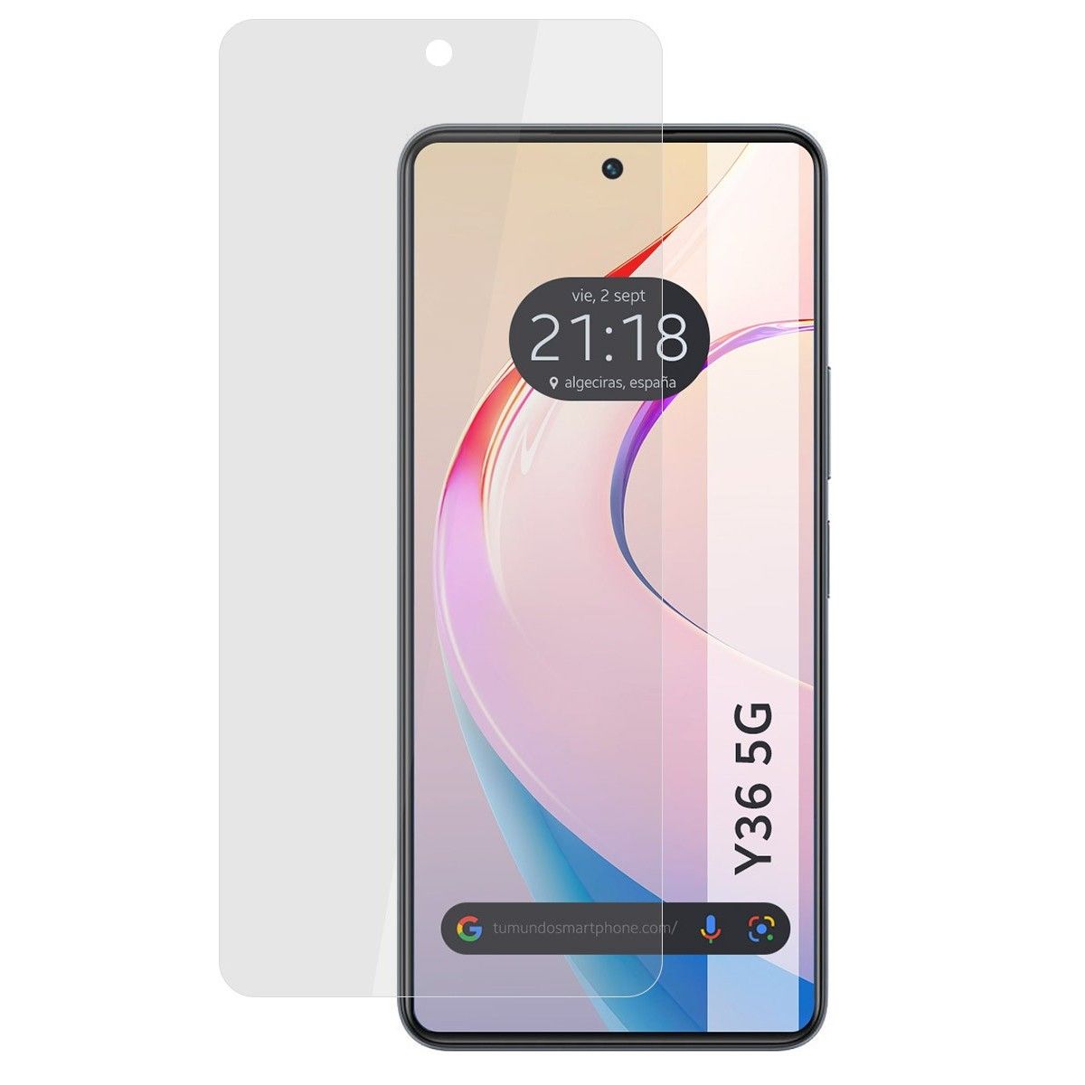 Protector Pantalla Hidrogel Mate Antihuellas para Vivo Y36 4G / 5G