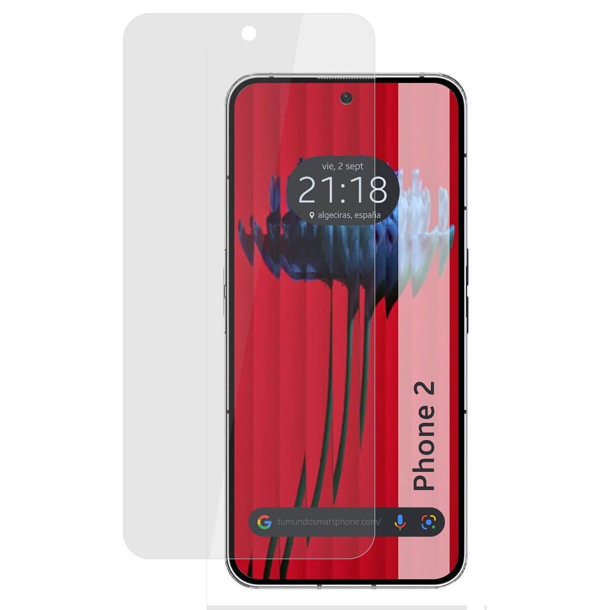 Protector Pantalla Hidrogel Mate Antihuellas para Nothing Phone 2 5G
