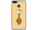 Funda Gel Tpu para Cubot H3 Diseño Jirafa Dibujos