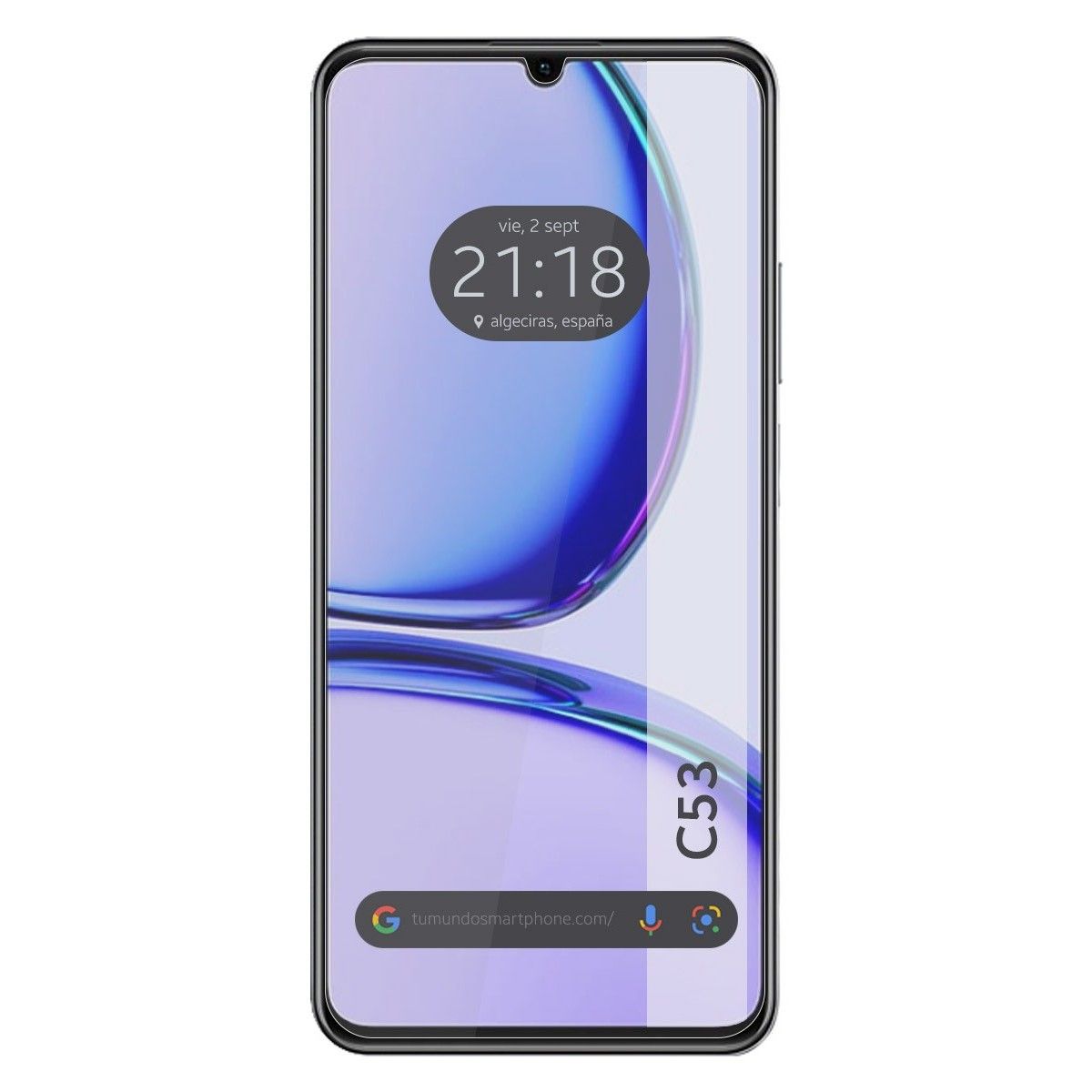 Protector Cristal Templado para Realme C53 Vidrio