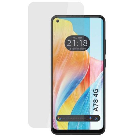 Protector Cristal Templado para Oppo A78 4G Vidrio