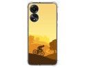 Funda Silicona Antigolpes para Oppo A78 4G diseño Ciclista Dibujos