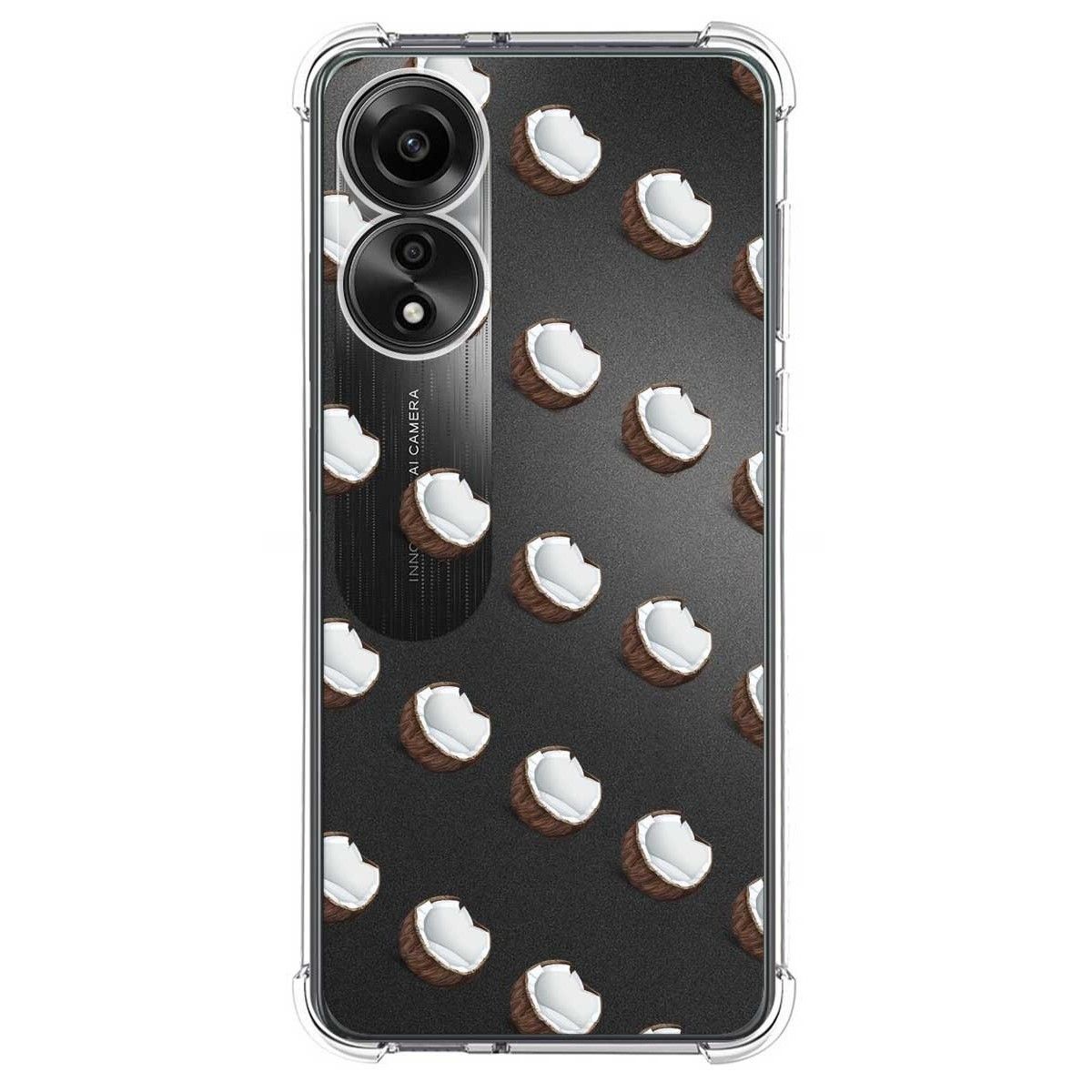Funda Silicona Antigolpes para Oppo A78 4G diseño Cocos Dibujos