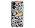Funda Silicona Antigolpes para Oppo A78 4G diseño Dulces 02 Dibujos