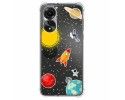 Funda Silicona Antigolpes para Oppo A78 4G diseño Espacio Dibujos