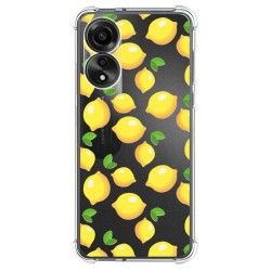 Funda Silicona Antigolpes para Oppo A78 4G diseño Limones Dibujos