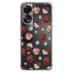 Funda Silicona Antigolpes para Oppo A78 4G diseño Muffins Dibujos