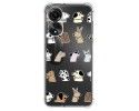Funda Silicona Antigolpes para Oppo A78 4G diseño Perros Dibujos