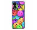 Funda Silicona Antigolpes para Oppo A78 4G diseño Smile Dibujos