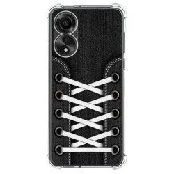 Funda Silicona Antigolpes para Oppo A78 4G diseño Zapatillas 02 Dibujos