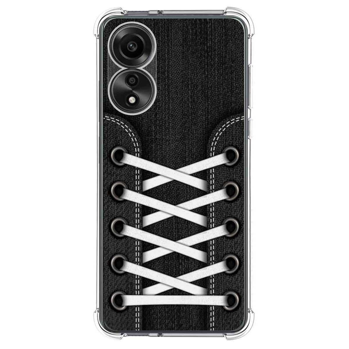 Funda Silicona Antigolpes para Oppo A78 4G diseño Zapatillas 02 Dibujos