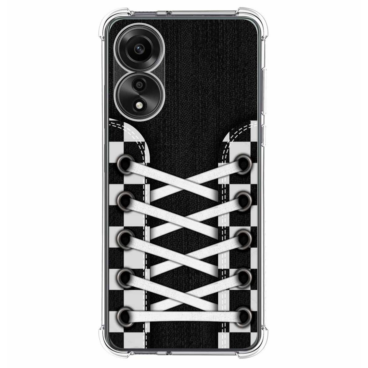 Funda Silicona Antigolpes para Oppo A78 4G diseño Zapatillas 03 Dibujos