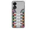 Funda Silicona Antigolpes para Oppo A78 4G diseño Zapatillas 04 Dibujos