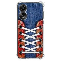 Funda Silicona Antigolpes para Oppo A78 4G diseño Zapatillas 11 Dibujos