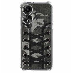 Funda Silicona Antigolpes para Oppo A78 4G diseño Zapatillas 15 Dibujos