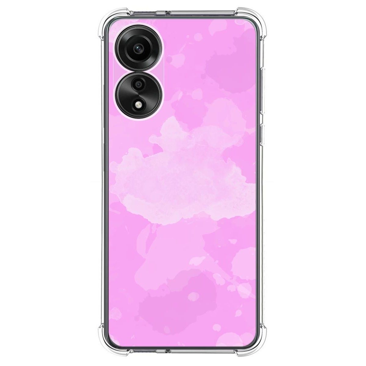 Funda Silicona Antigolpes para Oppo A78 4G diseño Acuarela 04 Dibujos