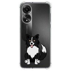 Funda Silicona Antigolpes para Oppo A78 4G diseño Perros 01 Dibujos
