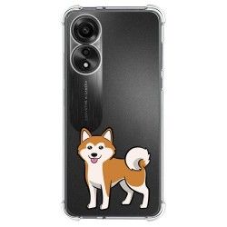 Funda Silicona Antigolpes para Oppo A78 4G diseño Perros 02 Dibujos