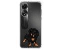 Funda Silicona Antigolpes para Oppo A78 4G diseño Perros 04 Dibujos