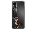 Funda Silicona Antigolpes para Oppo A78 4G diseño Perros 05 Dibujos