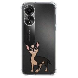 Funda Silicona Antigolpes para Oppo A78 4G diseño Perros 05 Dibujos