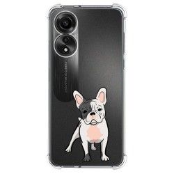 Funda Silicona Antigolpes para Oppo A78 4G diseño Perros 06 Dibujos