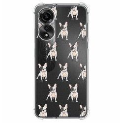 Funda Silicona Antigolpes para Oppo A78 4G diseño Perros 12 Dibujos