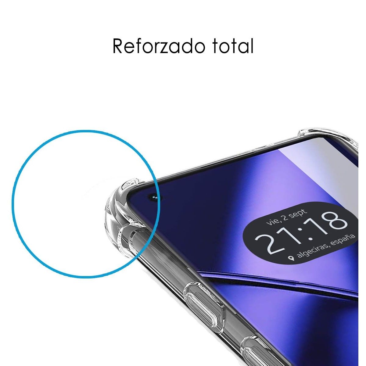 Funda Silicona Antigolpes Transparente para Oneplus 11 5G