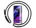 Funda Colgante Transparente para Oneplus 11 5G con Cordon Negro