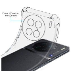 Funda Silicona Antigolpes Transparente para Vivo X90 Pro 5G 2