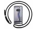 Funda Colgante Transparente para Vivo X90 Pro 5G con Cordon Negro