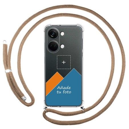 Personaliza tu Funda Colgante Transparente para OnePlus Nord 3 5G con Cordon Camel Dibujo Personalizada