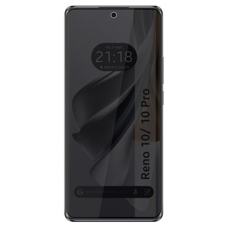 Protector Pantalla Hidrogel Privacidad Antiespías para Oppo Reno 10 5G / 10 Pro 5G